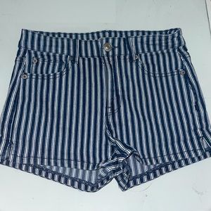 AE striped shorts